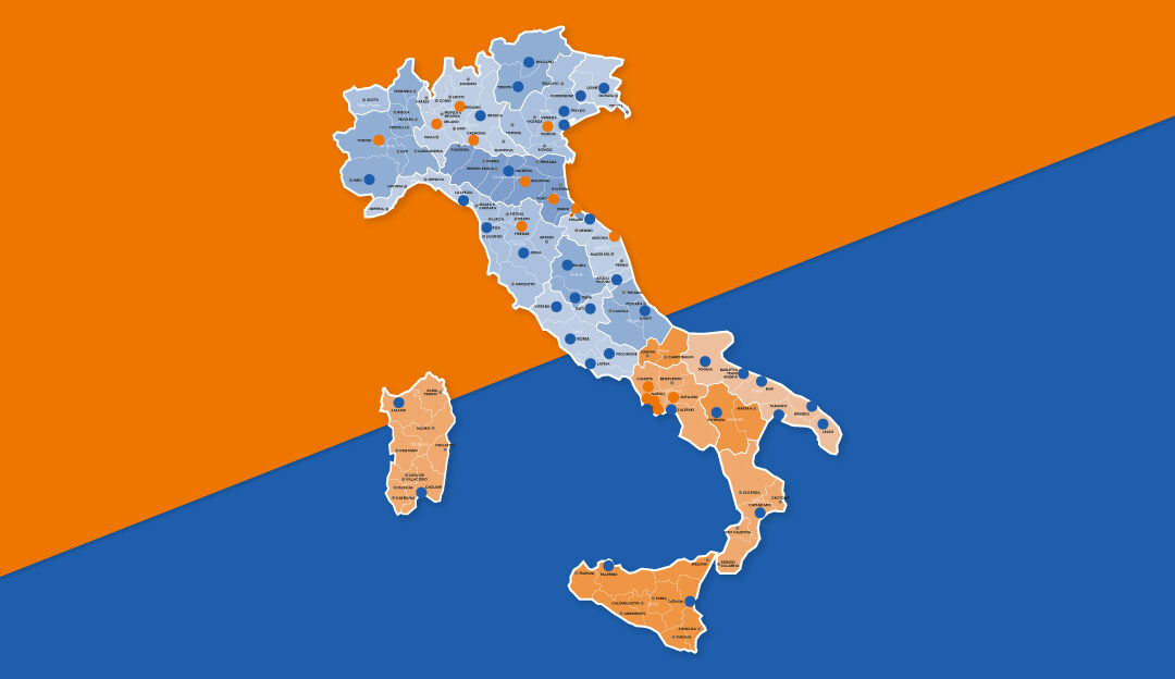 Copertura e capillarità: Tgroup diventa più forte. Anche sulle regioni del Sud-Italia